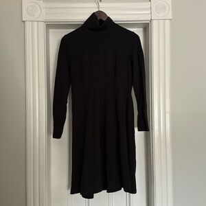 Seraphine maternity black turtleneck dress, sz 6